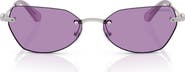 Swarovski 58mm Irregular Sunglasses