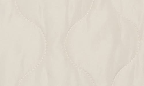 Z By Zella Longline Quilted Jacket In White