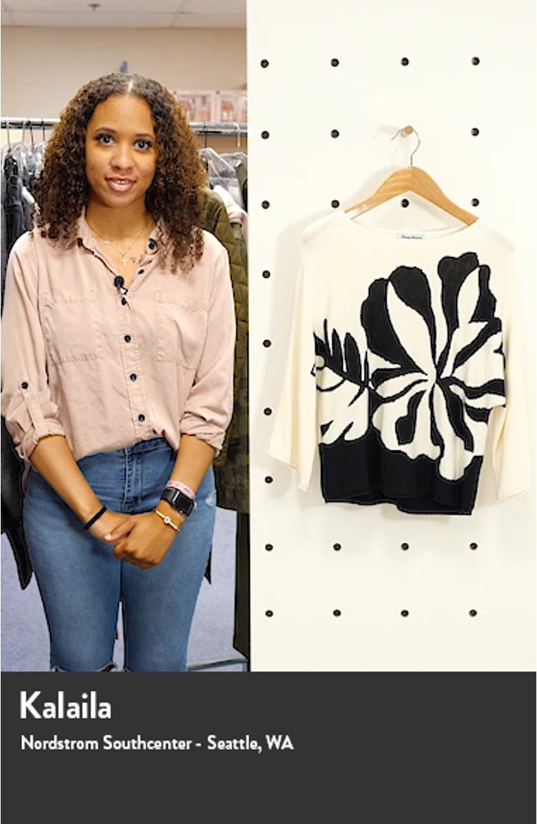 Hibiscus Hideaway Sweater, sales video thumbnail