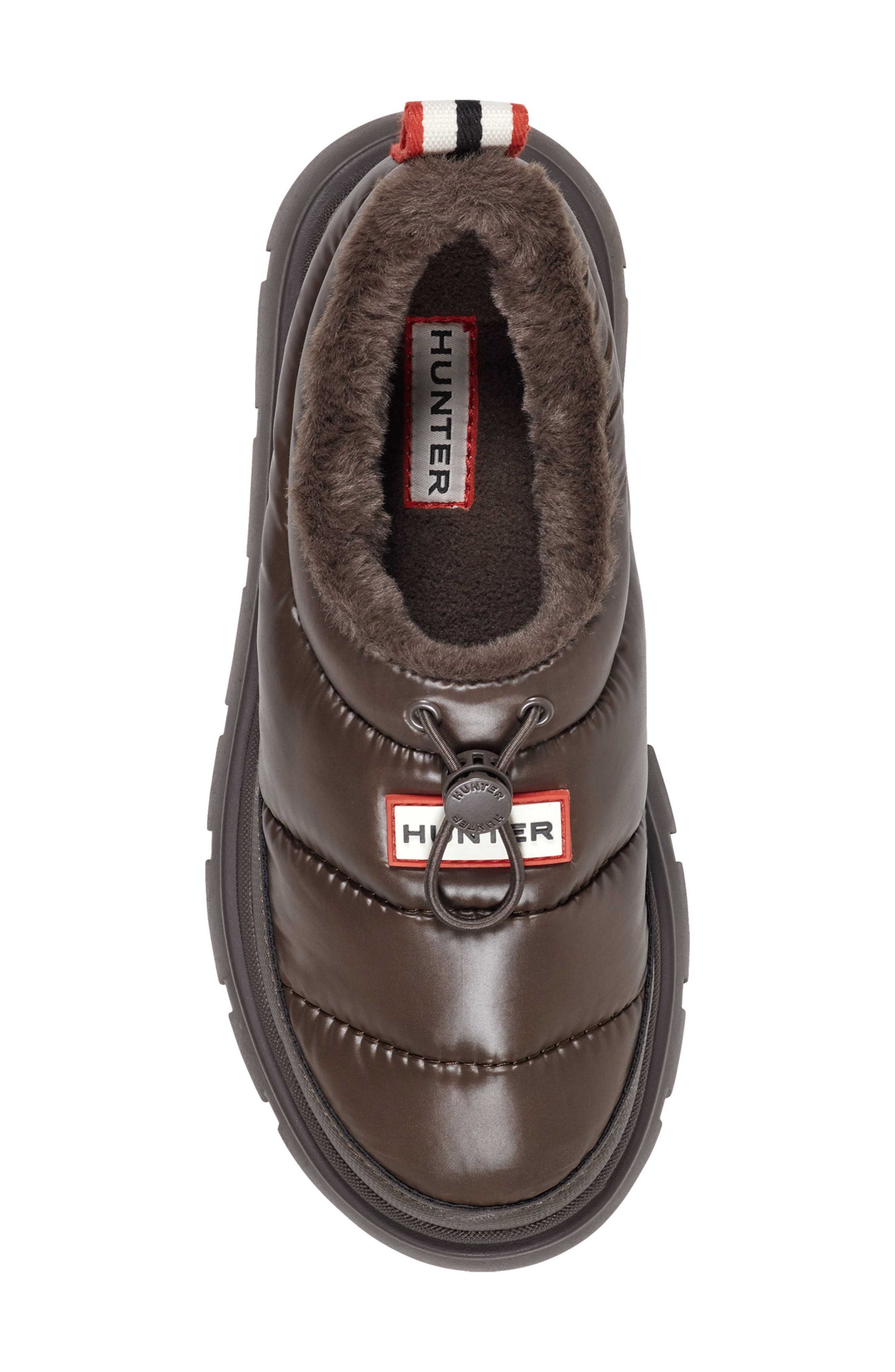 Madi Platform Puffer Slipper, Alternate, color, BROWN