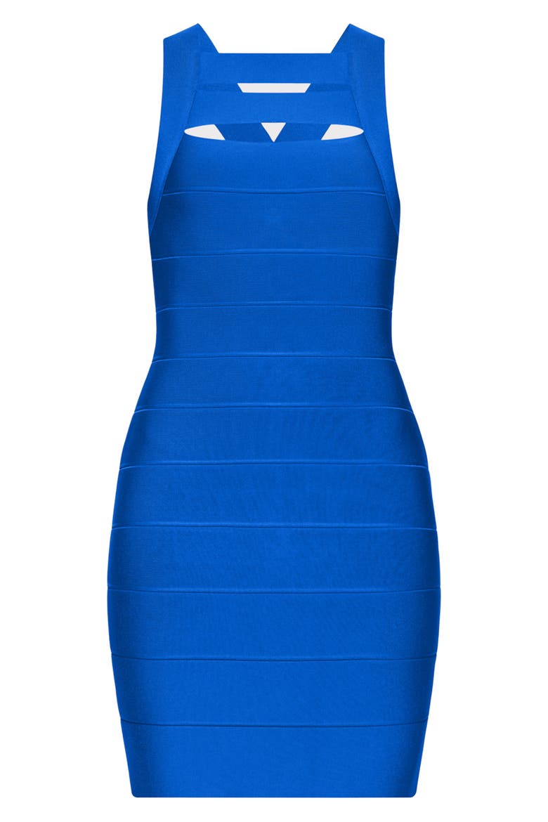 Bandage Cocktail Minidress, Alternate, color, BRIGHT BLUE