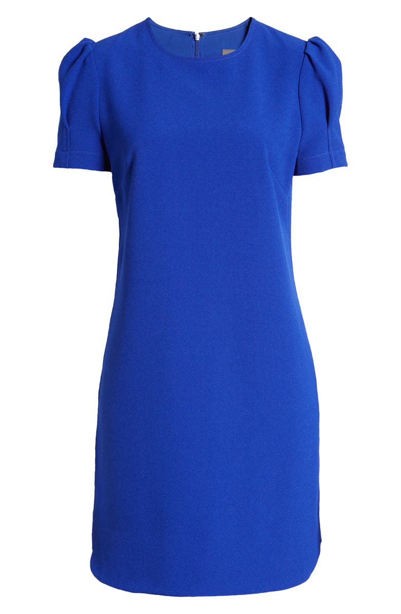 Vince Camuto Short Sleeve Crepe Shift Dress, Alternate, color, 