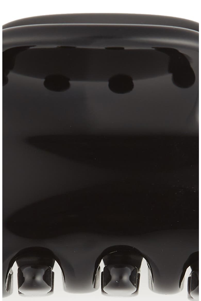 Small Hair Clip, Alternate, color, BLACK