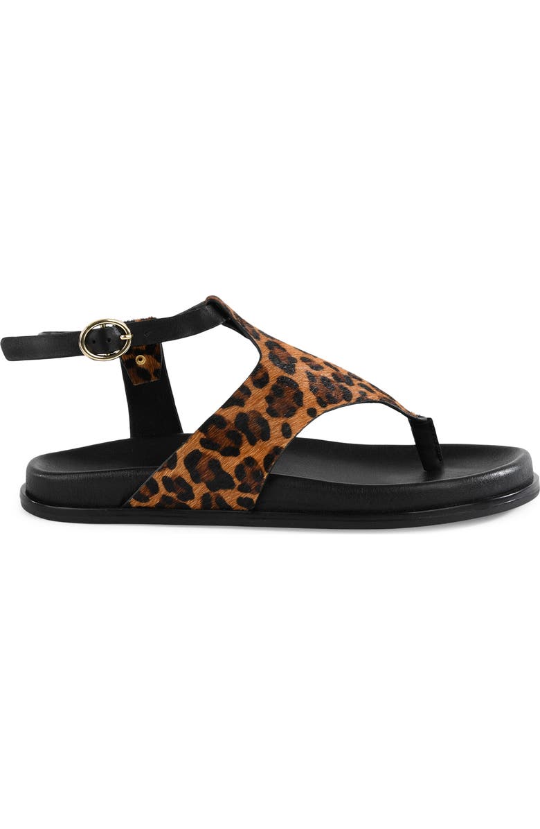 Seychelles In the Zone Ankle Strap Platform Sandal, Alternate, color, Leopard