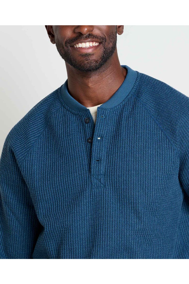 Bitterroot Long Sleeve Henley, Alternate, color, Midnight