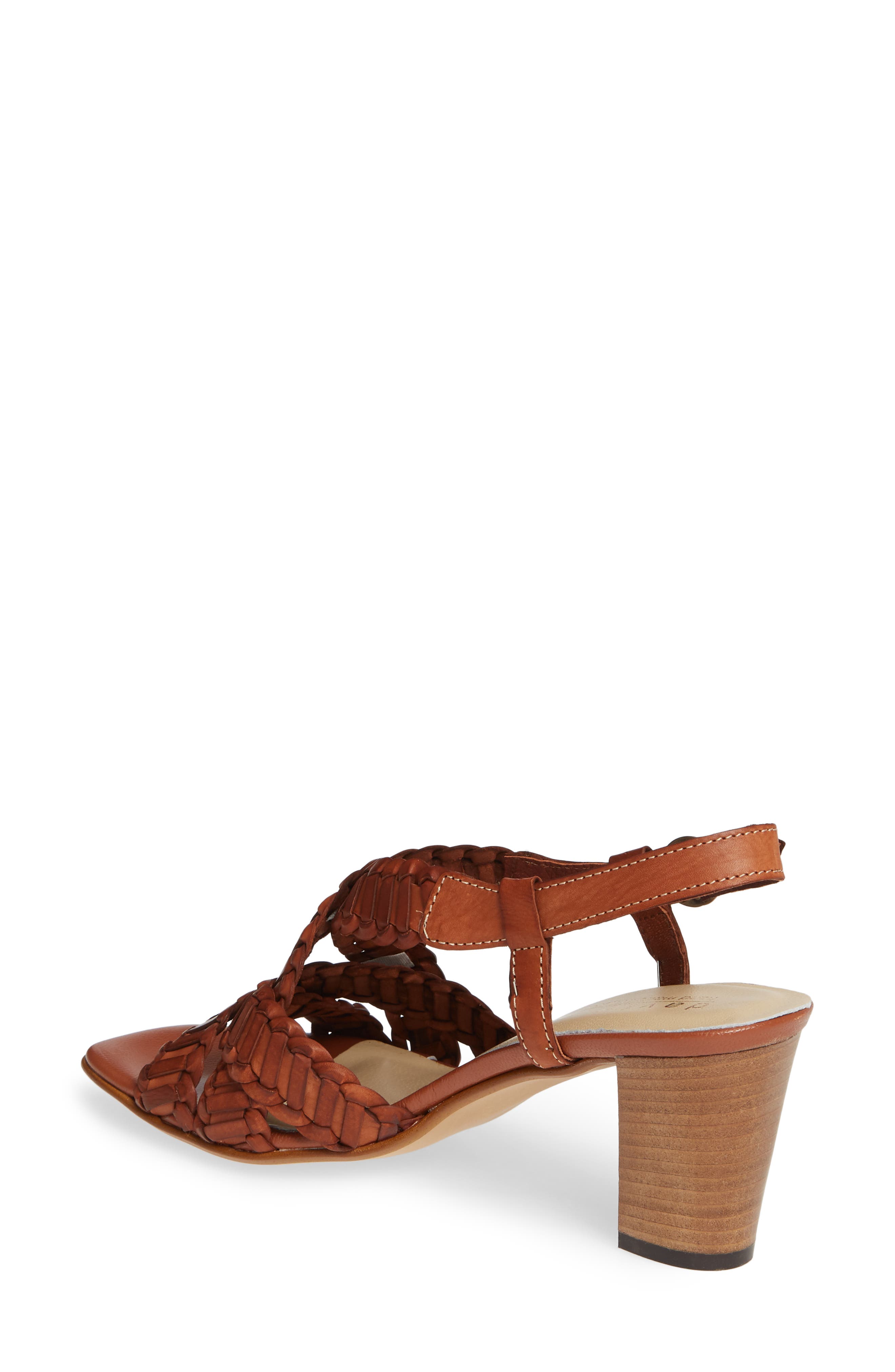 Amarone Sandal, Alternate, color, COGNAC LEATHER