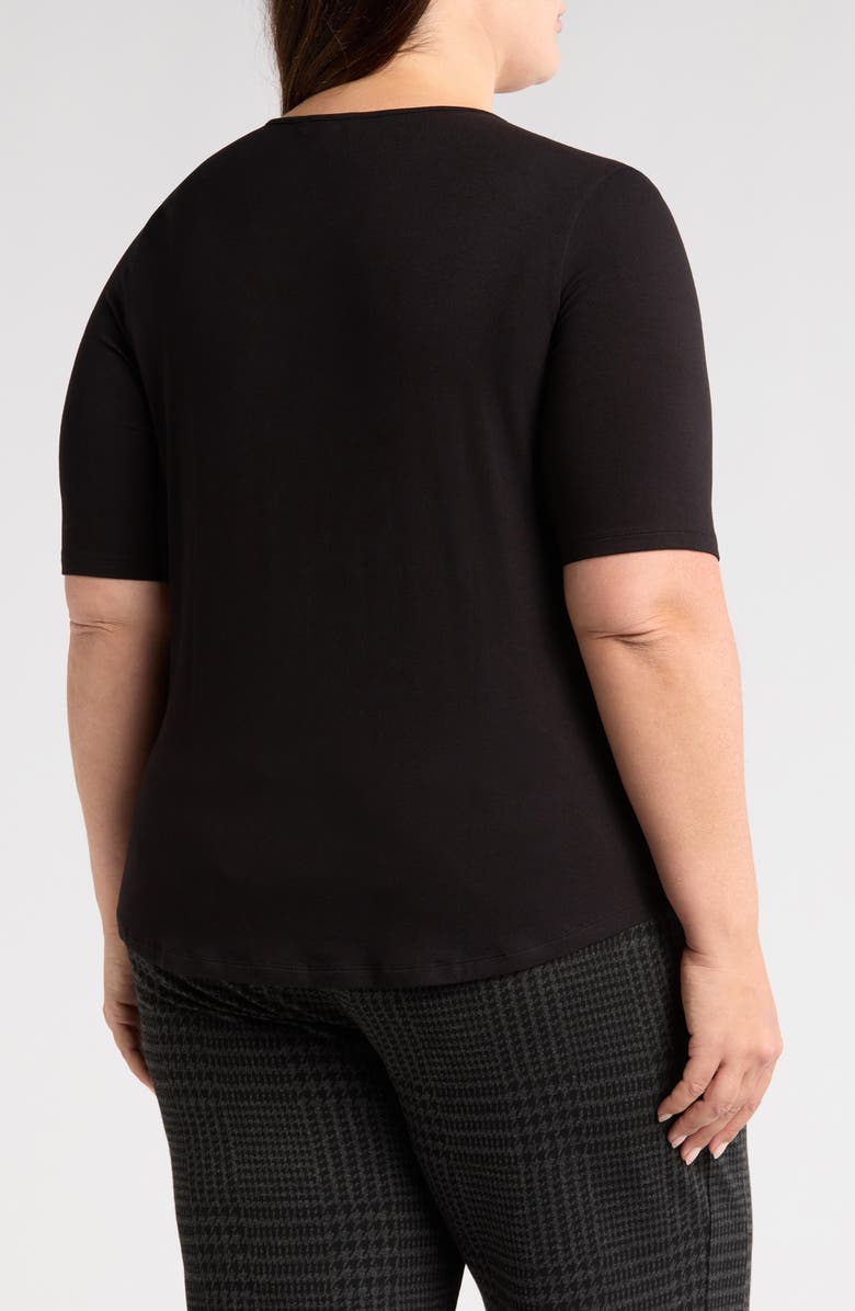 Universal Standard Lily Liquid Jersey Crewneck Top, Alternate, color,