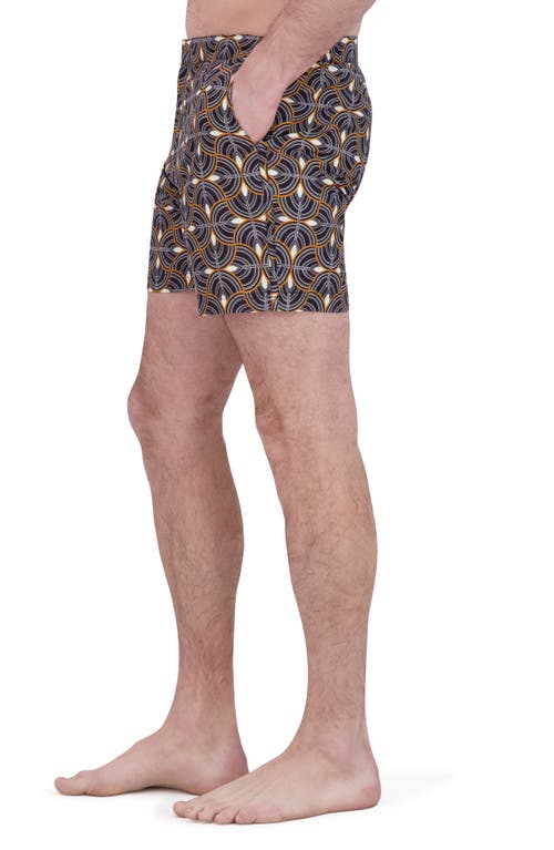 Robert Graham Quick Dry Swim Trunks In Scales
