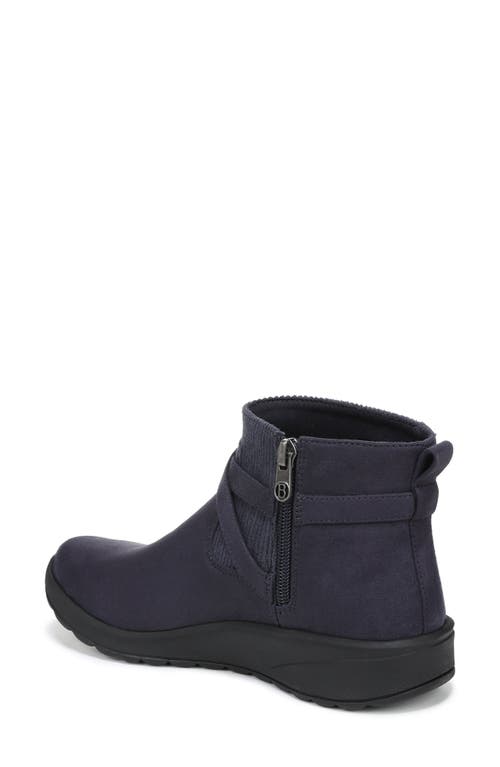 Lifestride Gates Wedge Bootie In Blue