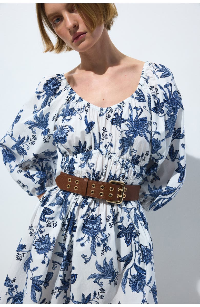 H&M Waist Belt, Alternate, color, Brown