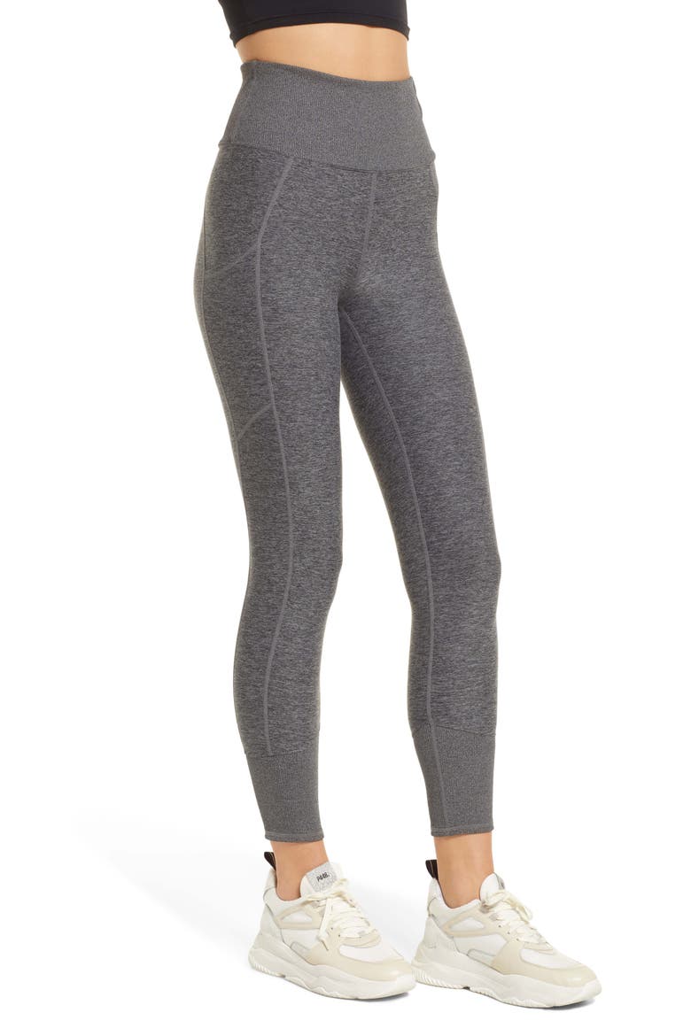 Hold It Wide Waistband Leggings, Alternate, color, BLACK