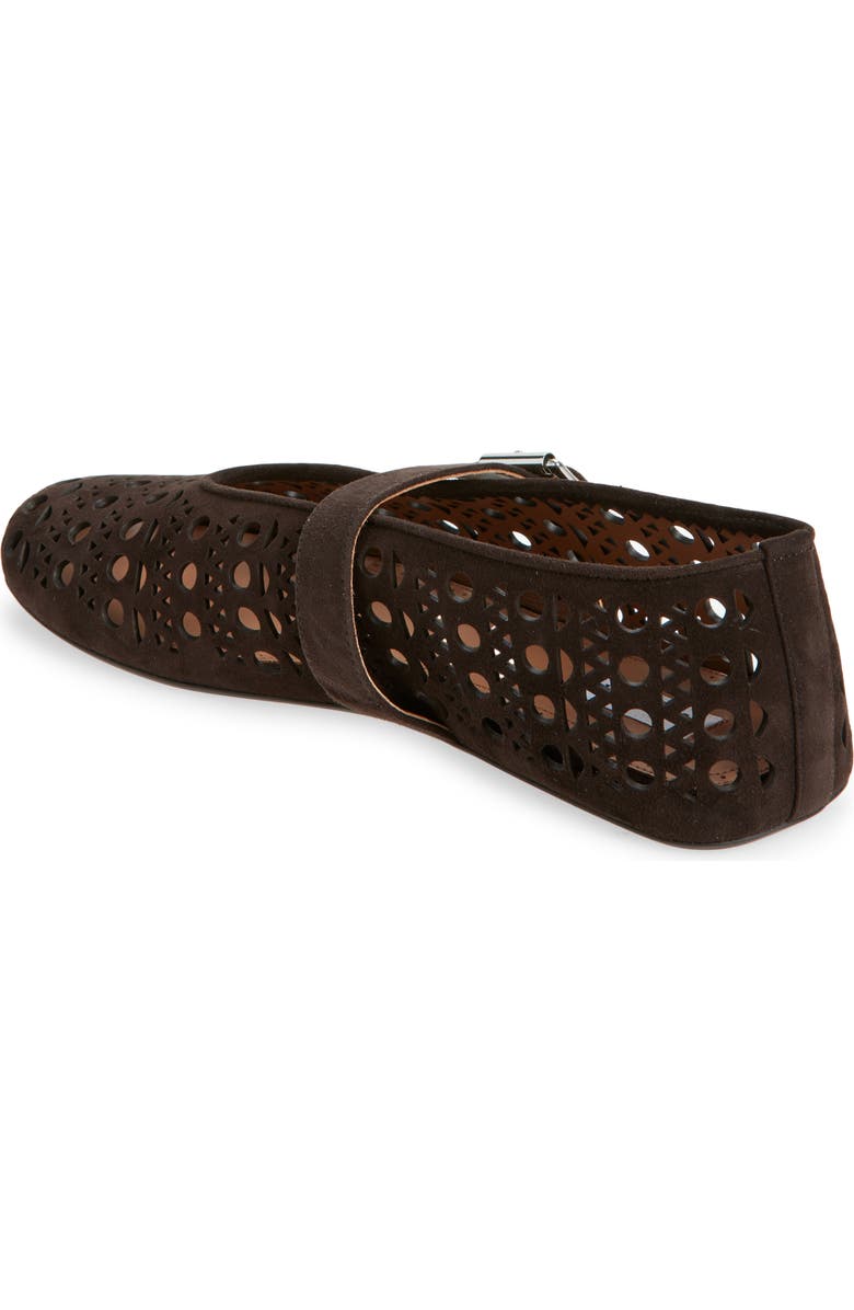 Alaïa Vienne Perforated Ballet Flat, Alternate, color,
