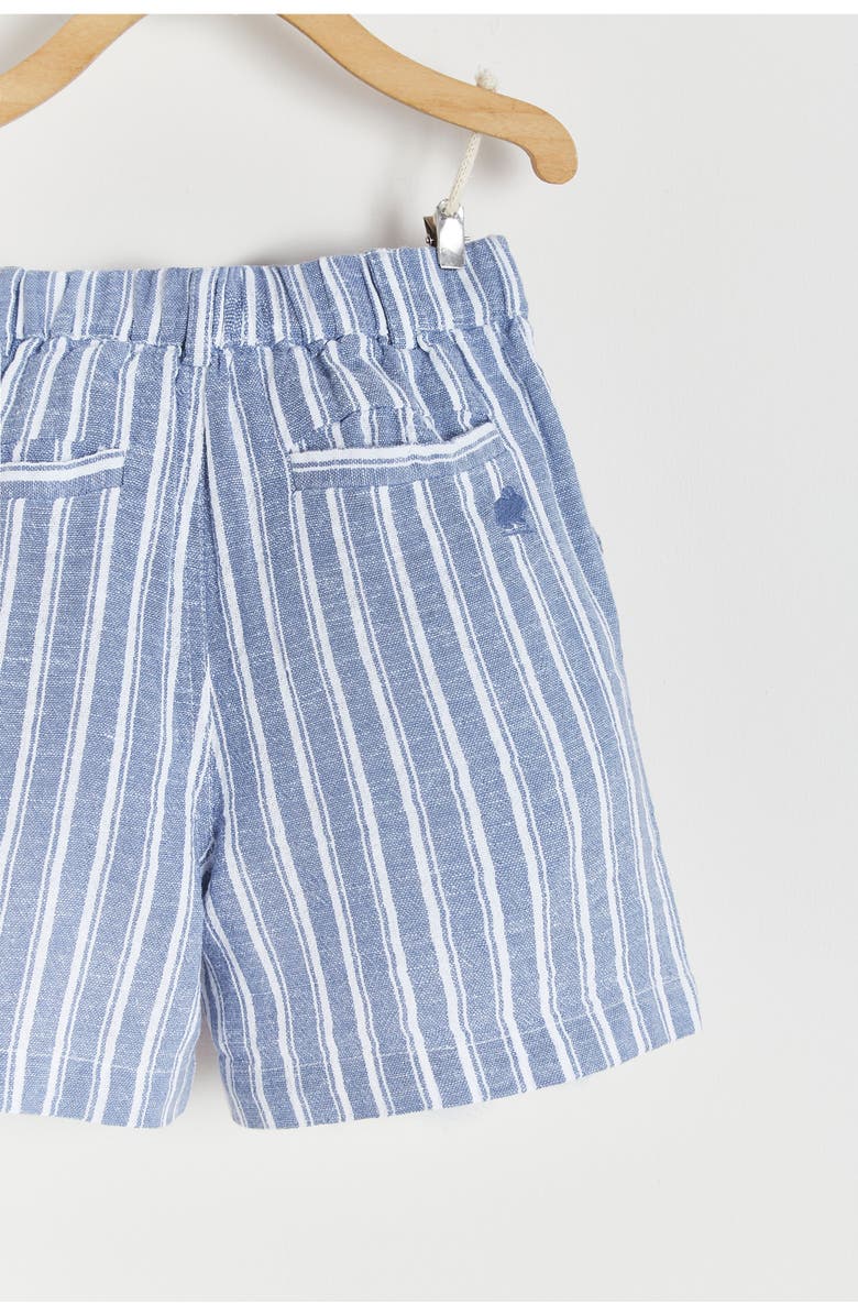 Babycottons Premium Cotton Rani Bermuda for Toddler, Alternate, color, Blue