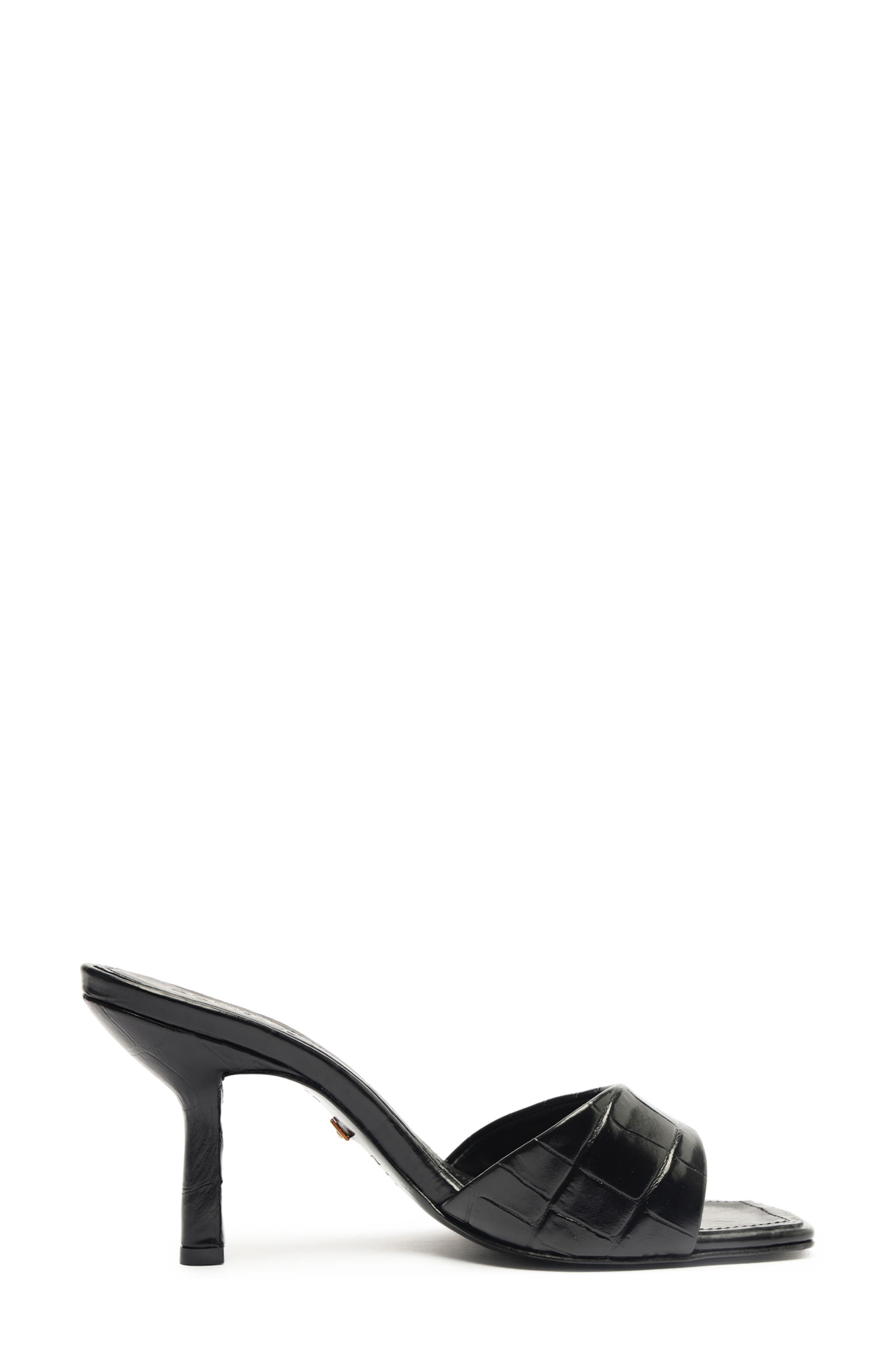 Schutz Posseni Slide Sandal, Alternate, color, Black