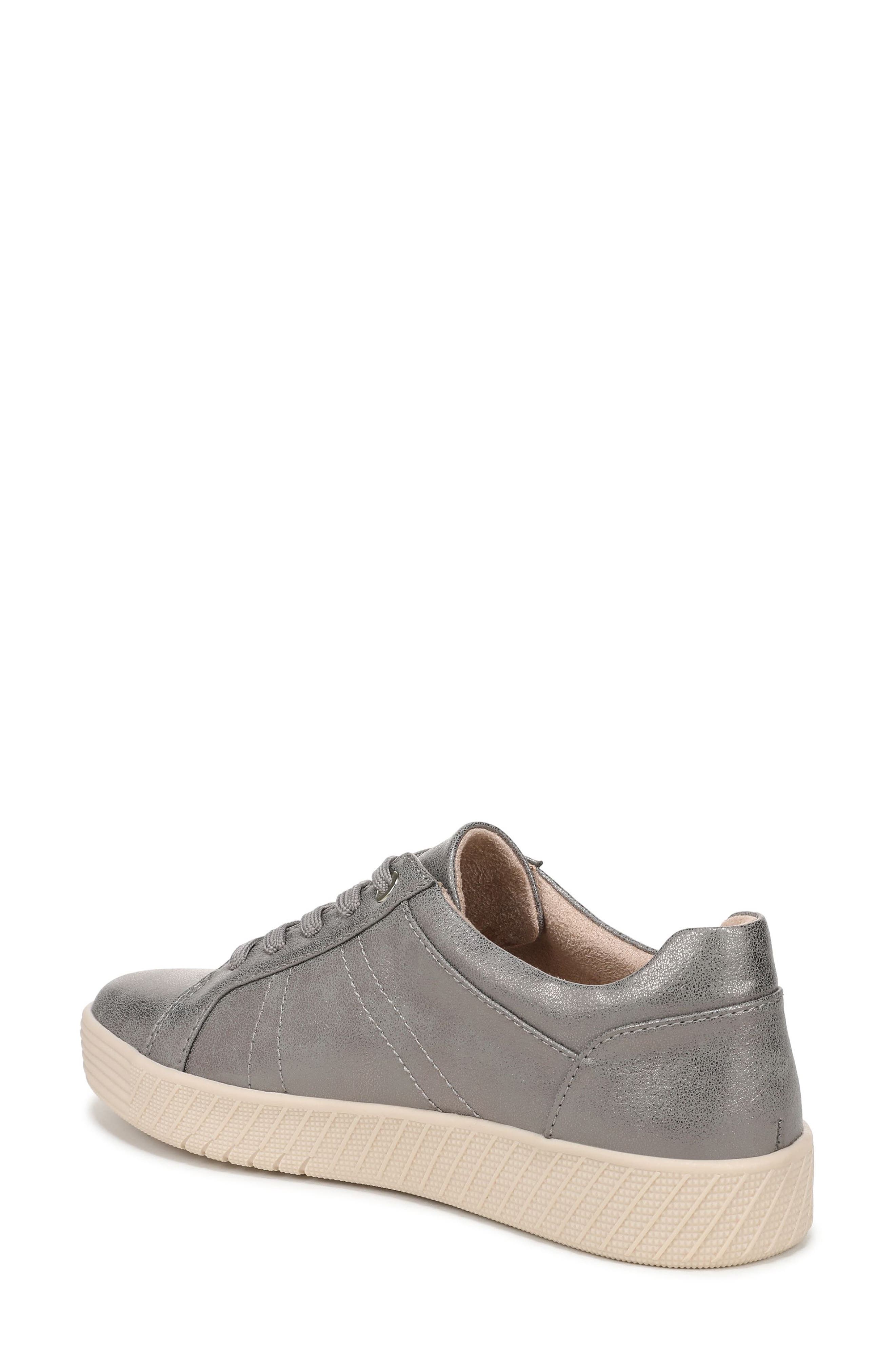 SOUL NATURALIZER Neela Low Top Sneaker, Alternate, color, Steel Grey Faux Leather
