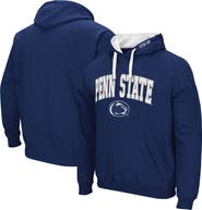 COLOSSEUM Men's Colosseum Navy Penn State Nittany Lions Big & Tall Arch & Logo 2.0 Pullover Hoodie