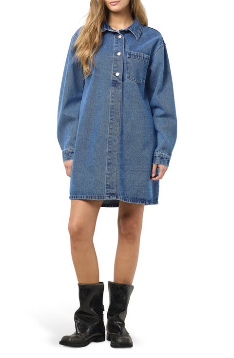 Delilah Denim Shirtdress