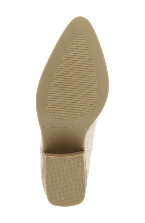 Mia Crosley Western Boot In White