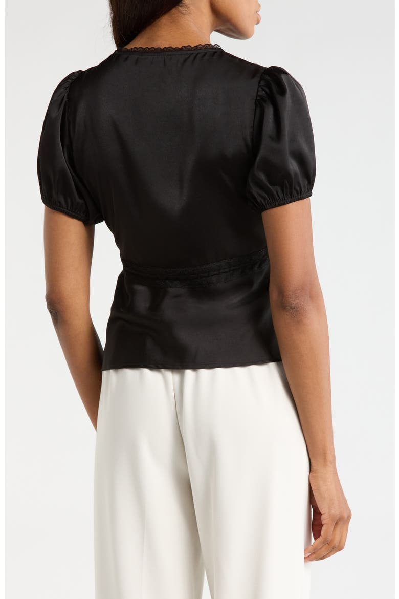 Puff Sleeve Peplum Top (Women) | Nordstromrack