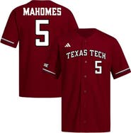 adidas Men's adidas Patrick Mahomes Red Texas Tech Red Raiders Replica Baseball Jersey