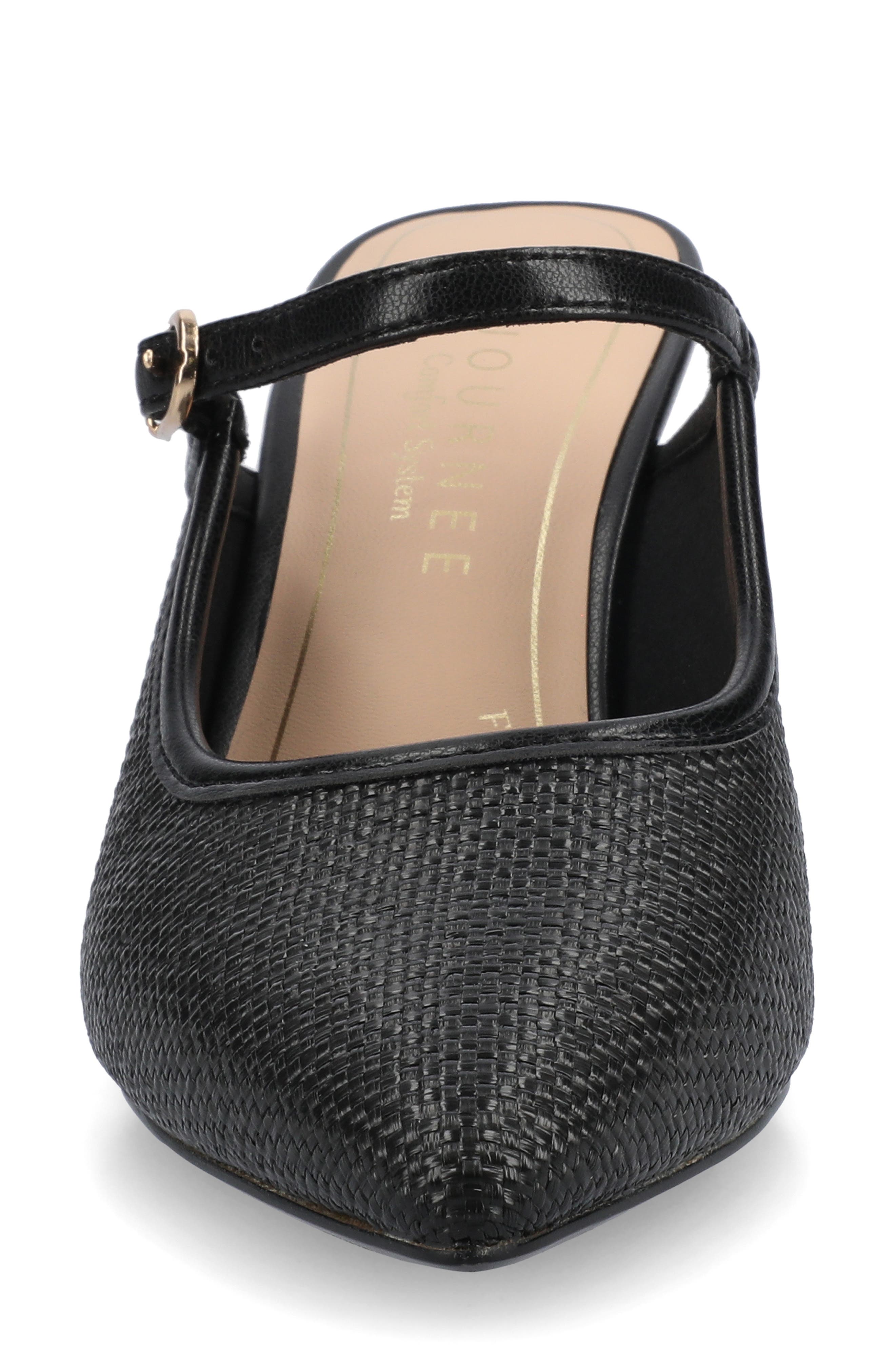 Journee Collection Tiffee Pump, Alternate, color, Black