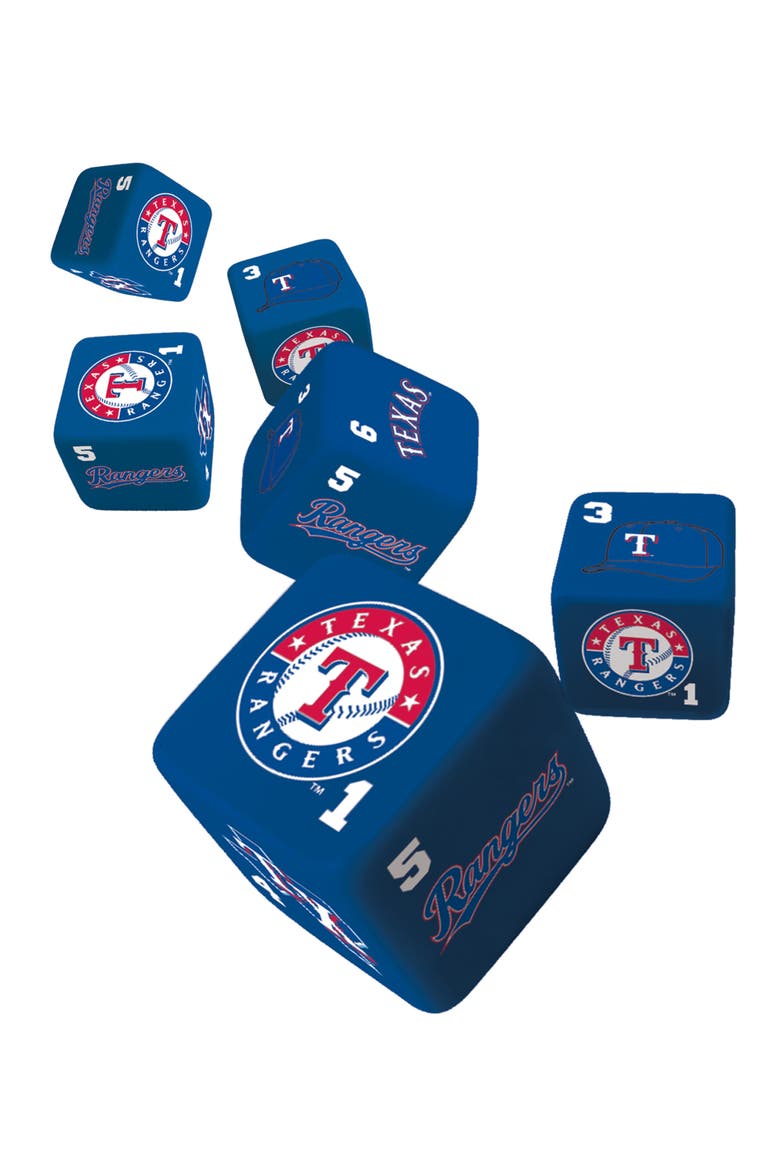 Texas Rangers Dice Set - 19mm, Alternate, color, Multicolor