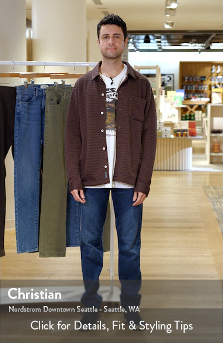 Downvalley Quilted Overshirt, sales video thumbnail