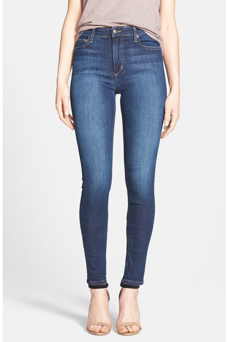 'Flawless' High Rise Skinny Jeans, Main, color, ACADIA