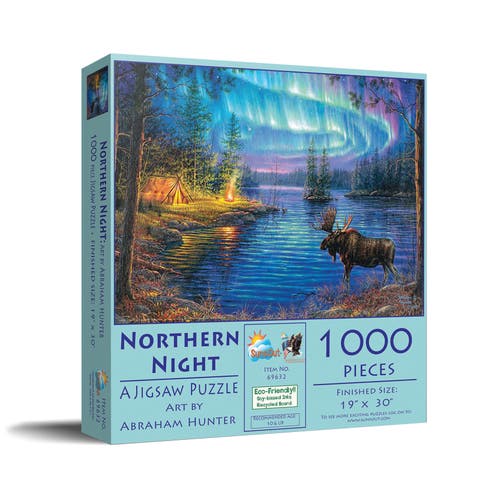 Northern Night 1000 piece Jigsaw Puzzle for Adults