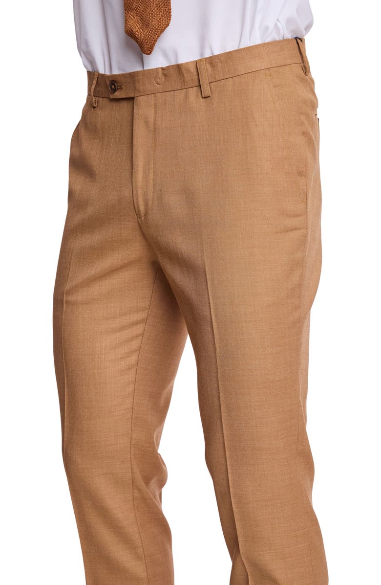 PAISLEY & GRAY Downing Slim Fit Dress Pants, Alternate, color, Kombucha Shark