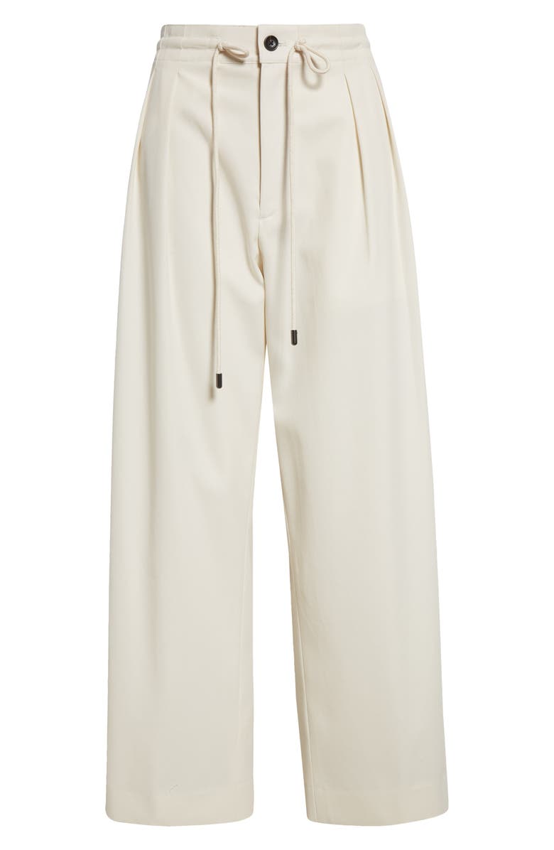 Maria McManus Pleated Stretch Wool Drawstring Pants, Main, color, 