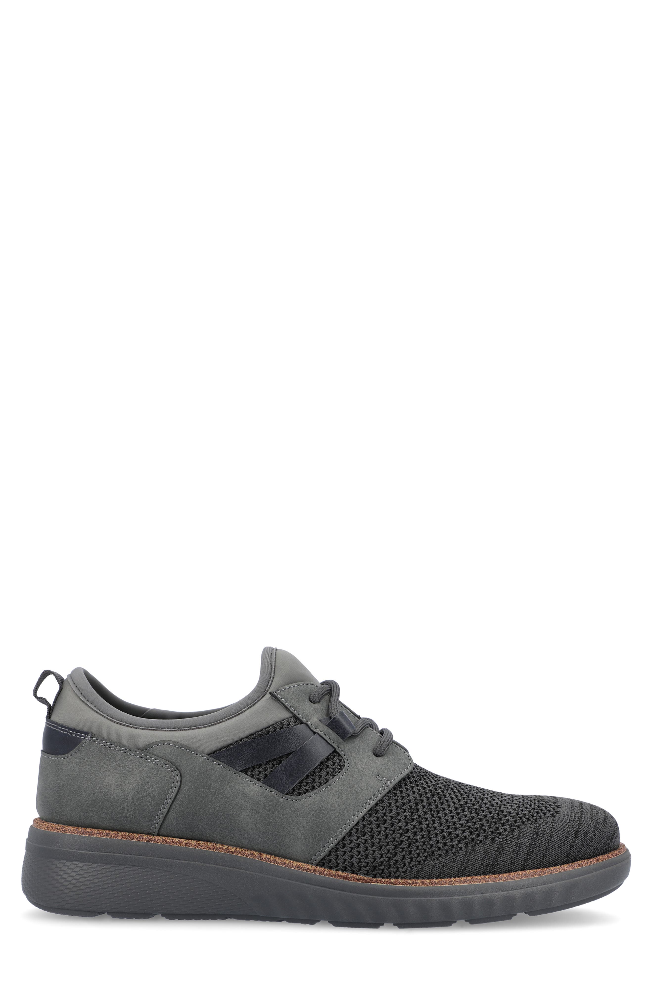 VANCE CO Claxton Knit Sneaker, Alternate, color, Grey