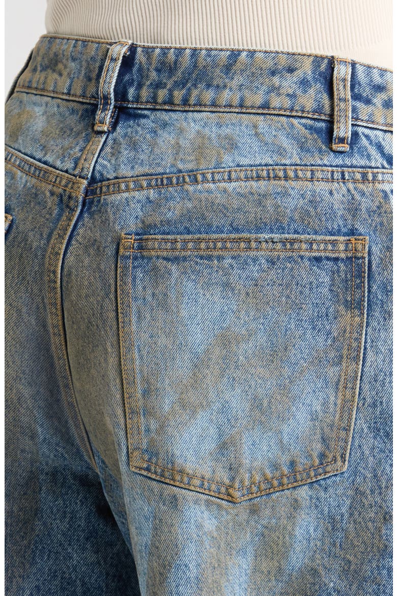 Derby Denim Bermuda Shorts, Alternate, color, DUSTY TINT WASH