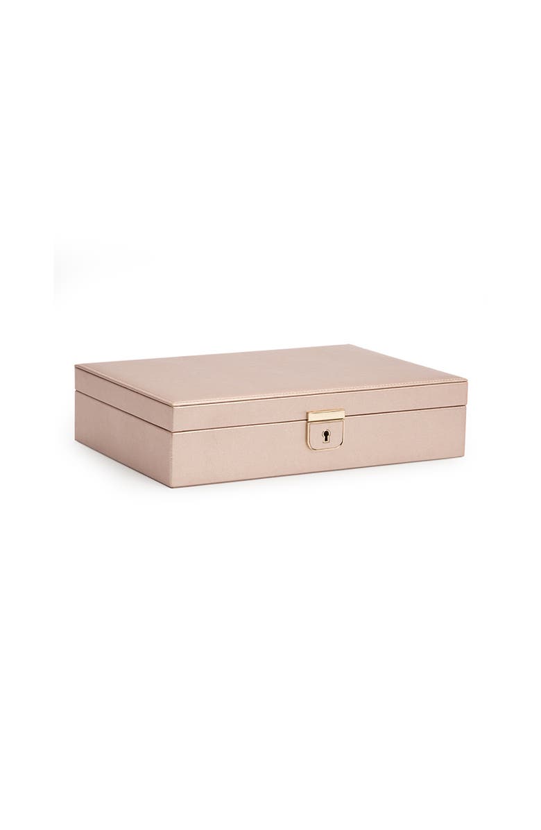 WOLF Palermo Medium Jewelry Box, Alternate, color, Rose Gold
