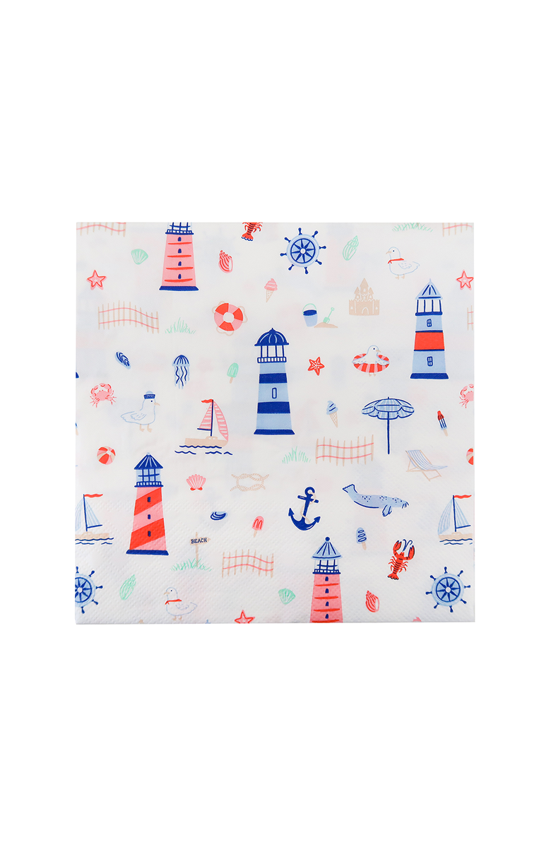 Seaside Large Napkins , Main, color, Assorted Pre-Pack