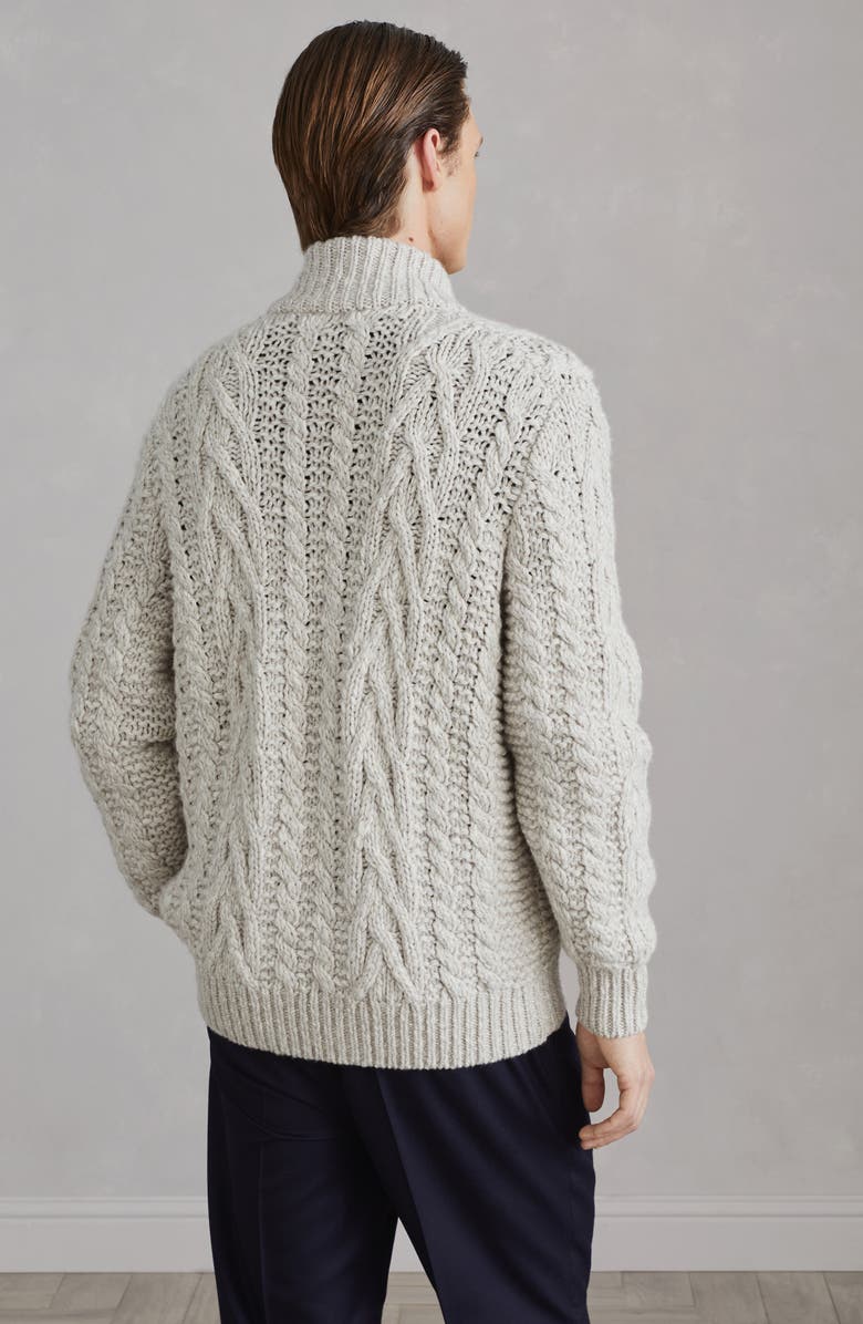 Brunello Cucinelli Cable knit cardigan, Alternate, color, 