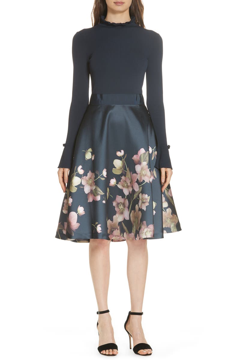 Ted Baker London Seema Arboretum Dress, Main, color, 
