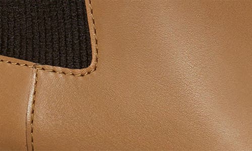 Tory Burch Double T Leather Chelsea Boot In Brown