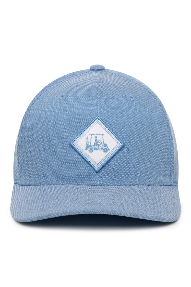 Hard Lie Fitted Baseball Cap, Alternate, color, QUIET HARBOR