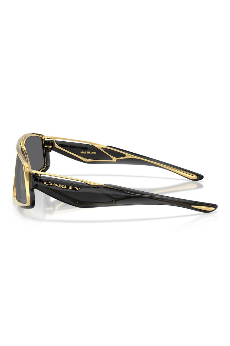 Massillon 61mm Polarized Rectangle Sunglasses, Alternate, color, BLACK INK / PRIZM BLACK