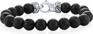 BLACKJACK Men's Beaded Bracelet