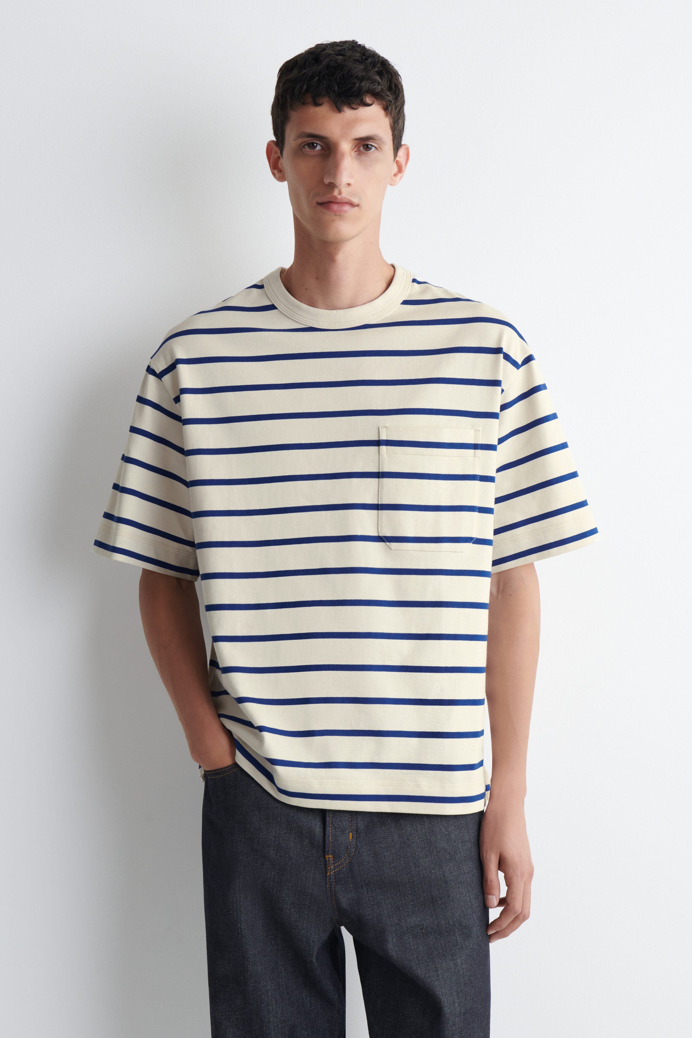 BLUE / WHITE / STRIPED