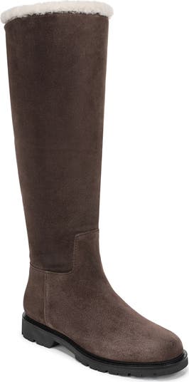 Sibelle Genuine Shearling Knee High Boot