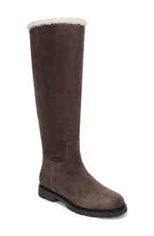Vince Sibelle Genuine Shearling Knee High Boot