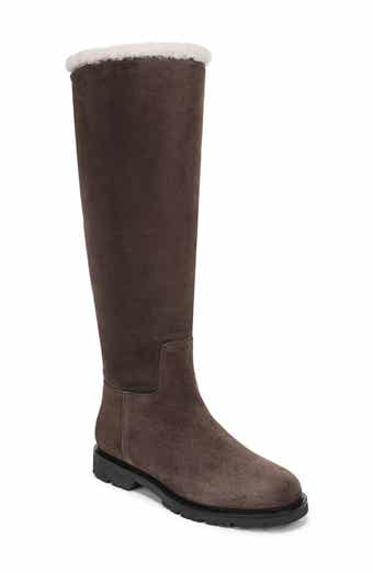 Vince Sibelle Genuine Shearling Knee High Boot