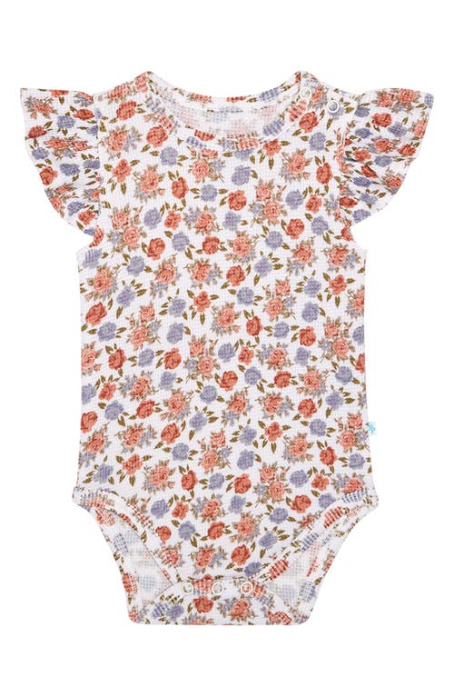 Posh Peanut Joanne Assorted 3-pack Ruffle Bodysuits In Pink