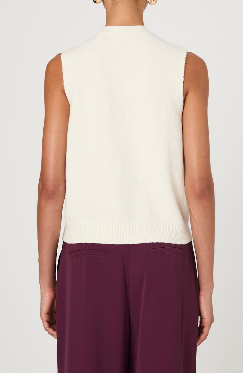 French Connection Vhari Sweater Vest, Alternate, color, Porcelain Cream