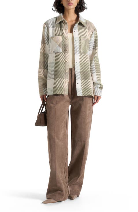 Rune Unisex Check Overshirt