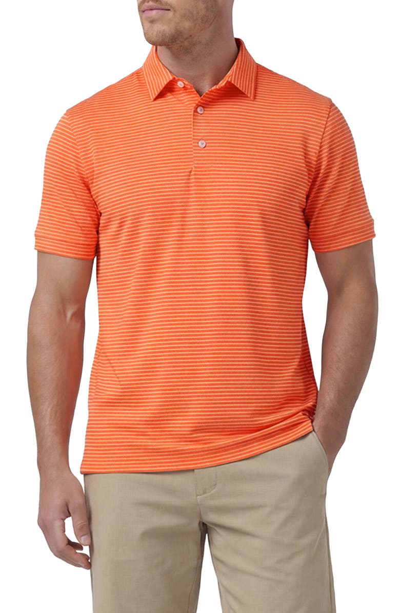 Mizzen+Main Versa Trim Fit Stripe Performance Polo, Main, color,
