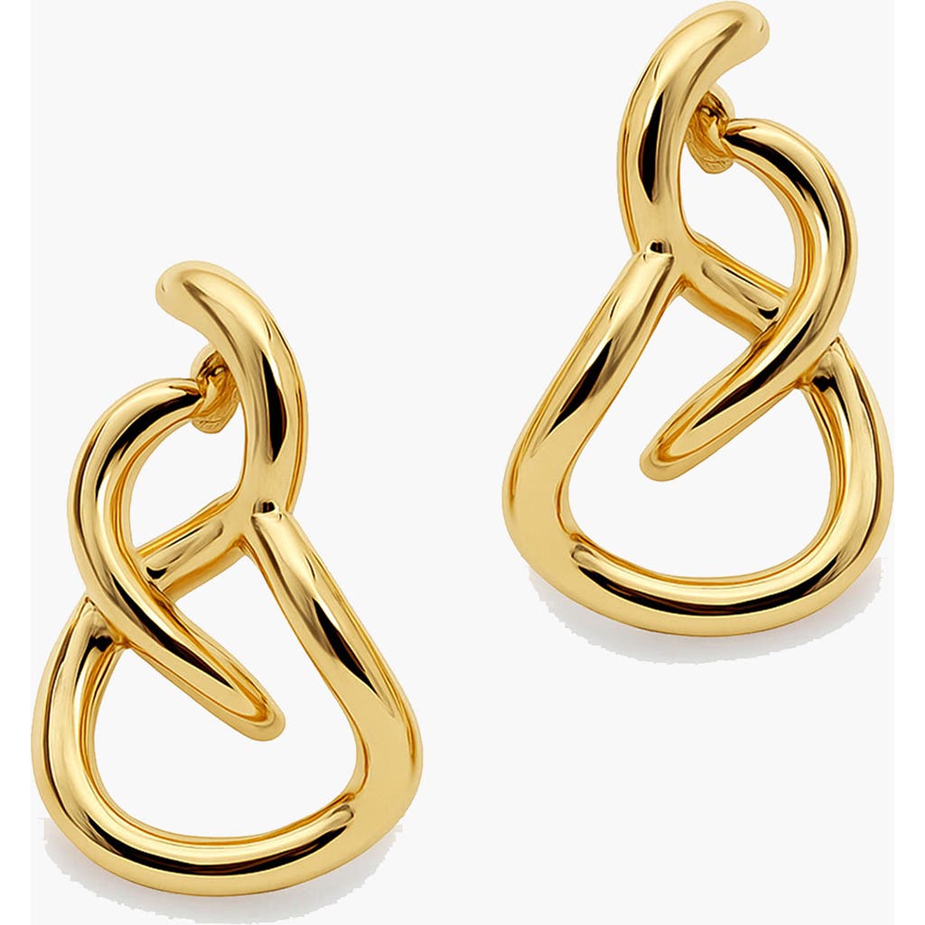 YOJ Aura Loop Earrings in Gold at Nordstrom